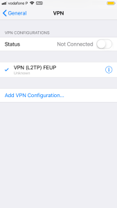 Connect to VPN