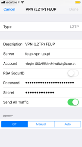 Provide your authentication credentials