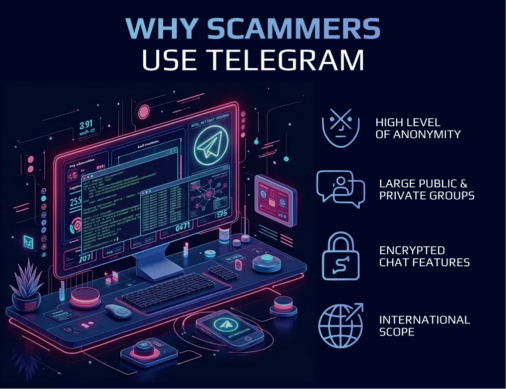 Why Do Scammers Use Telegram?
