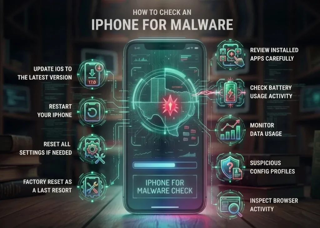How to Check an iPhone for Malware?