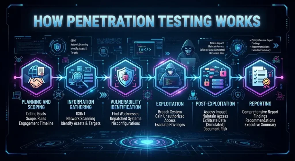How Does Penetration Testing Work?